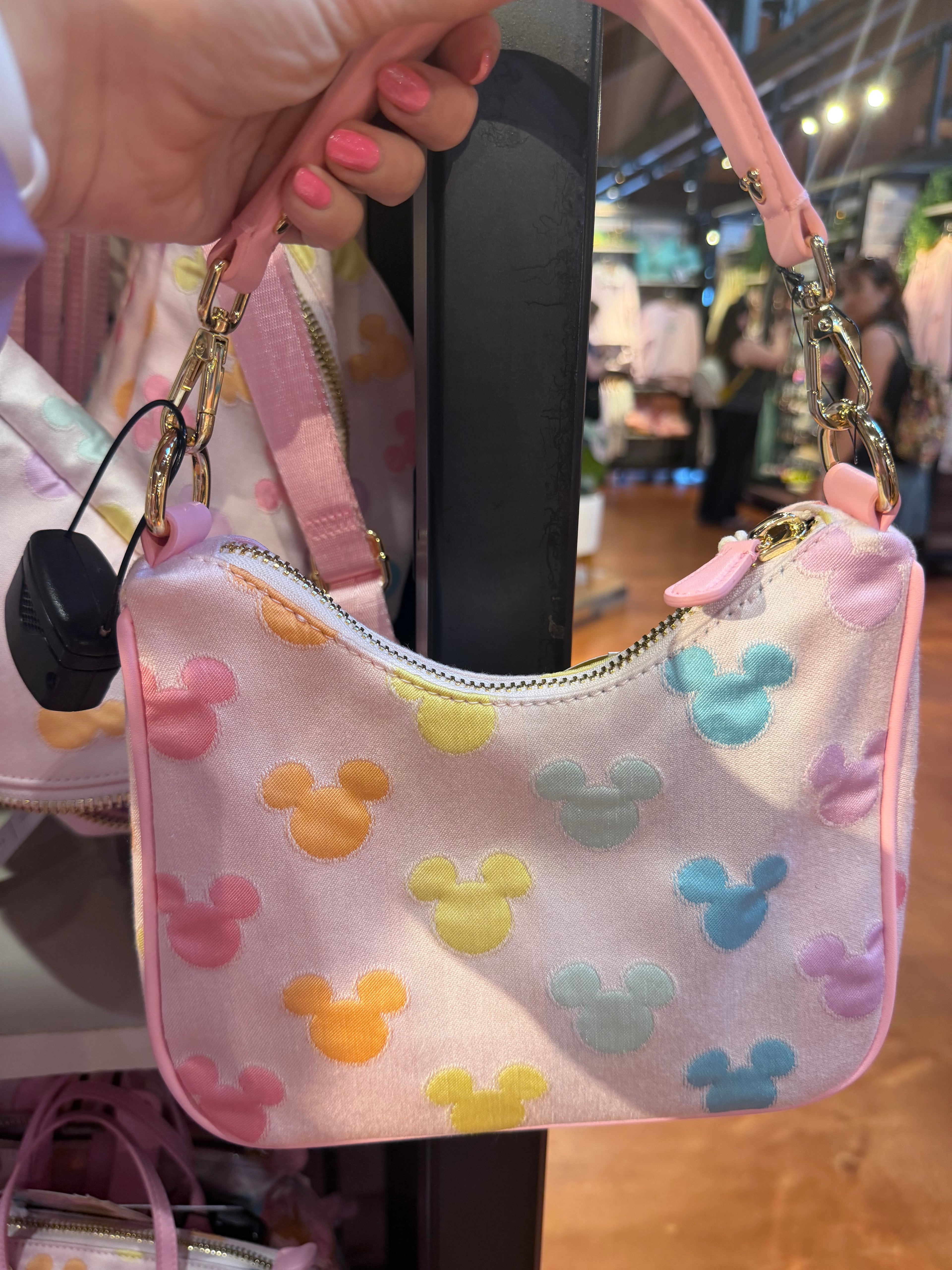 Stoney Clover Crossbody Bag Rainbow Mickey Head