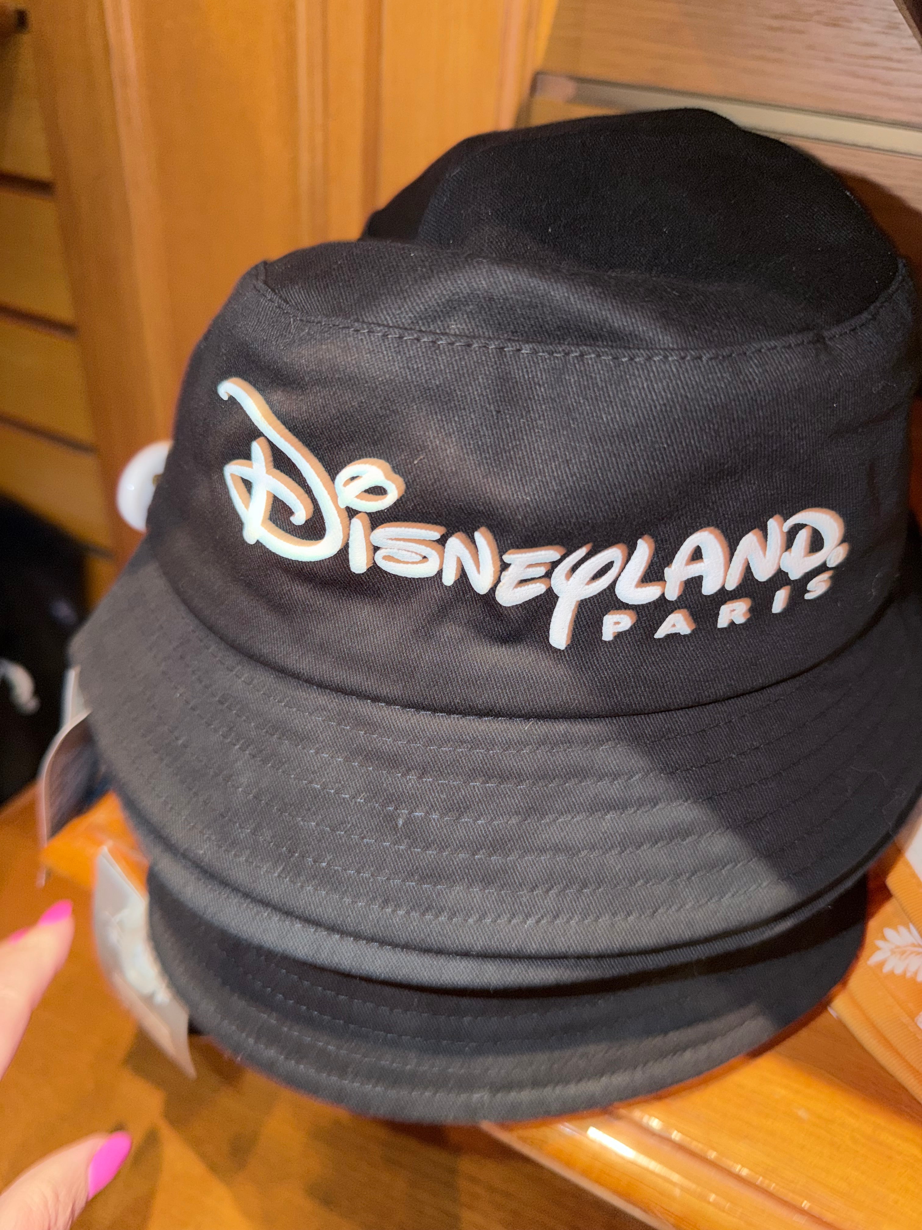 Disneyland Paris Black Bucket Hat