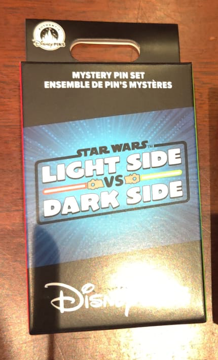 Star Wars Light Side Vs Dark Side Mystery Pin Set