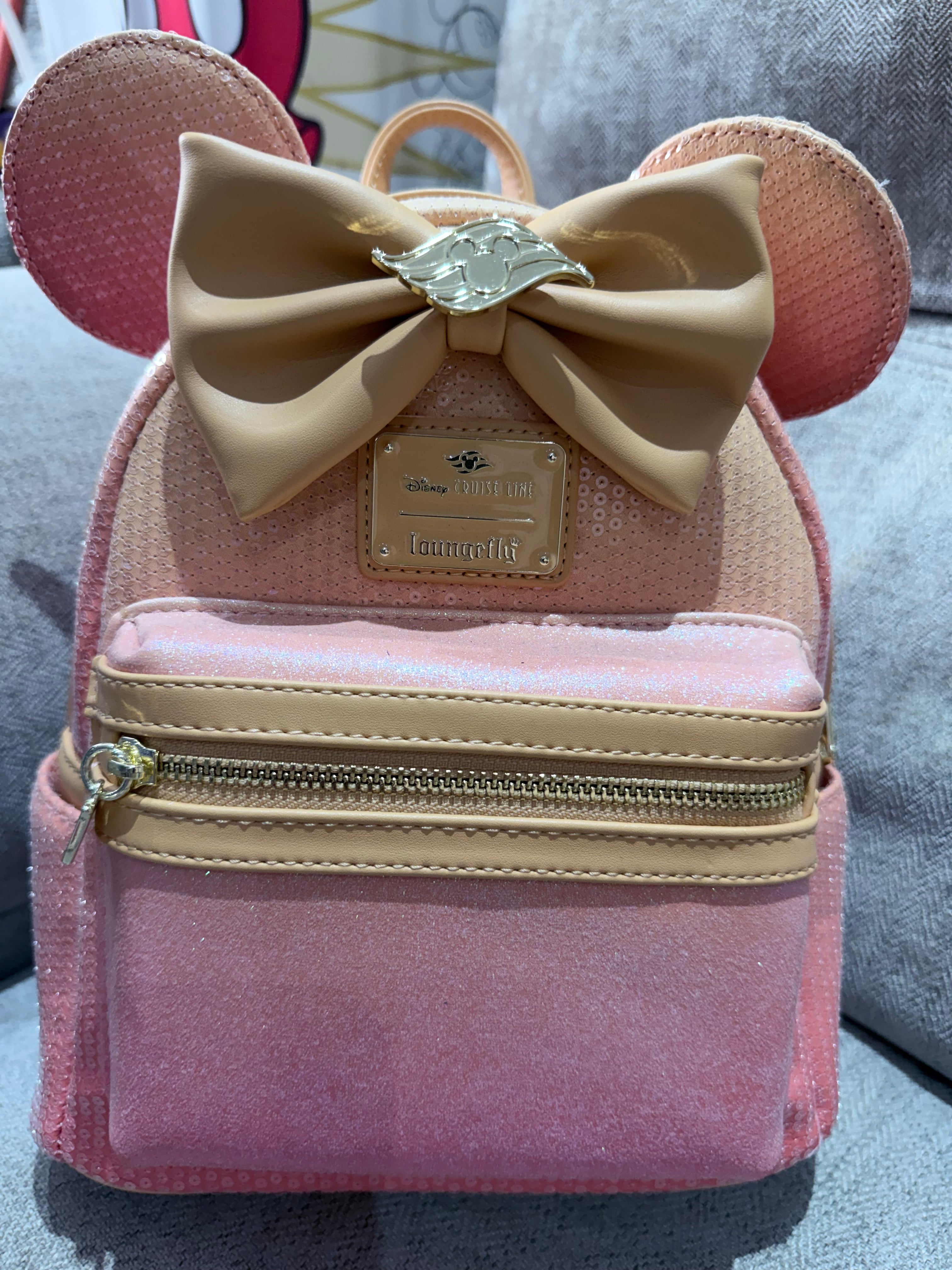 Disney Cruise Line Peach Loungefly