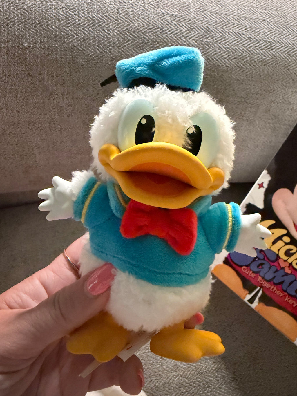 Mickey Family Cute Together Keychain Series Figures - Donald