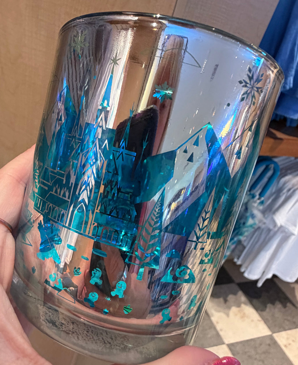 World Of Frozen Candle Holder