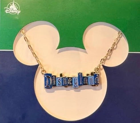 Disneyland Logo Mania Necklace - 4 Styles