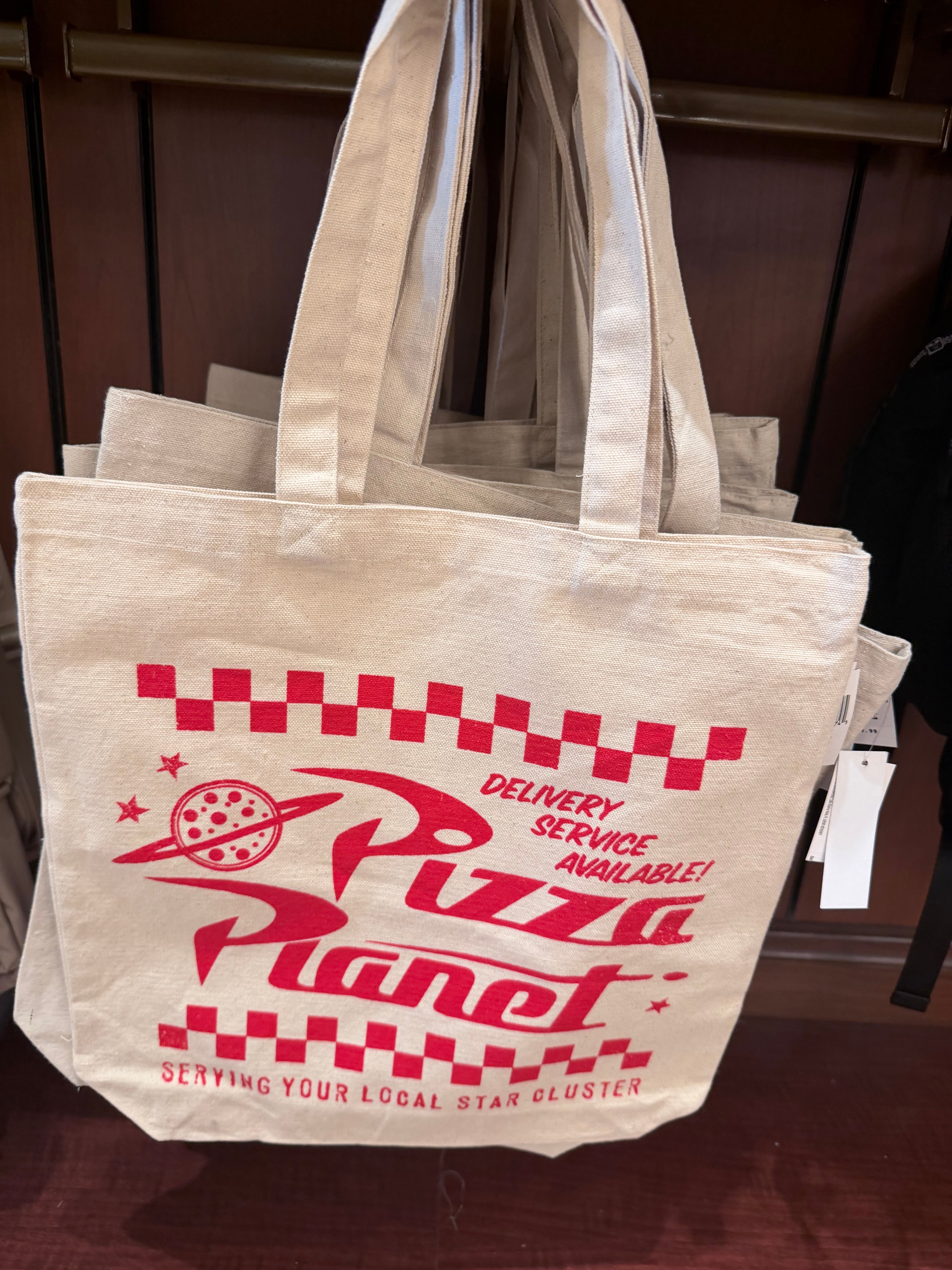 Pizza Planet Tote Bag