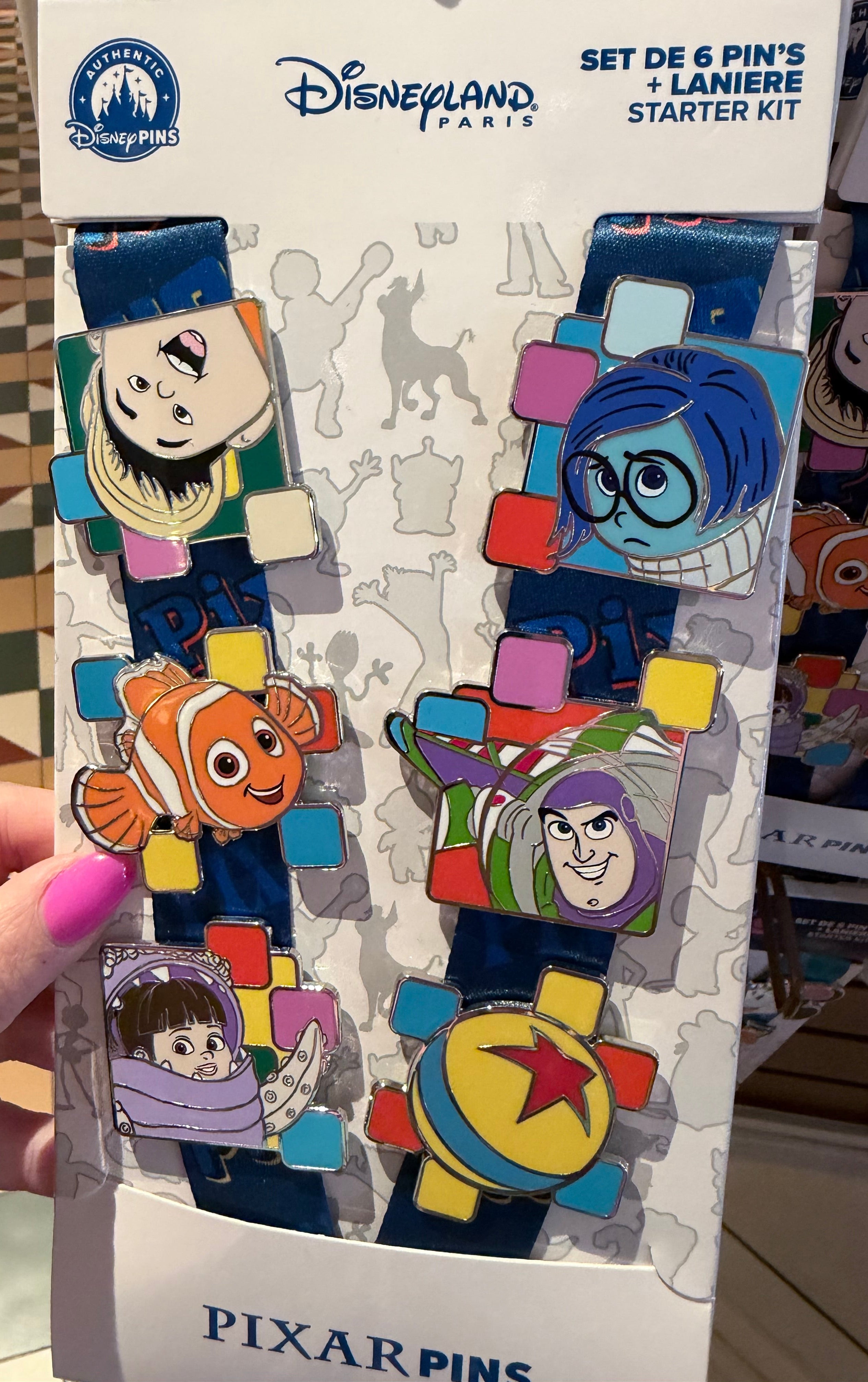 Pixar Starter Kit Pin Set