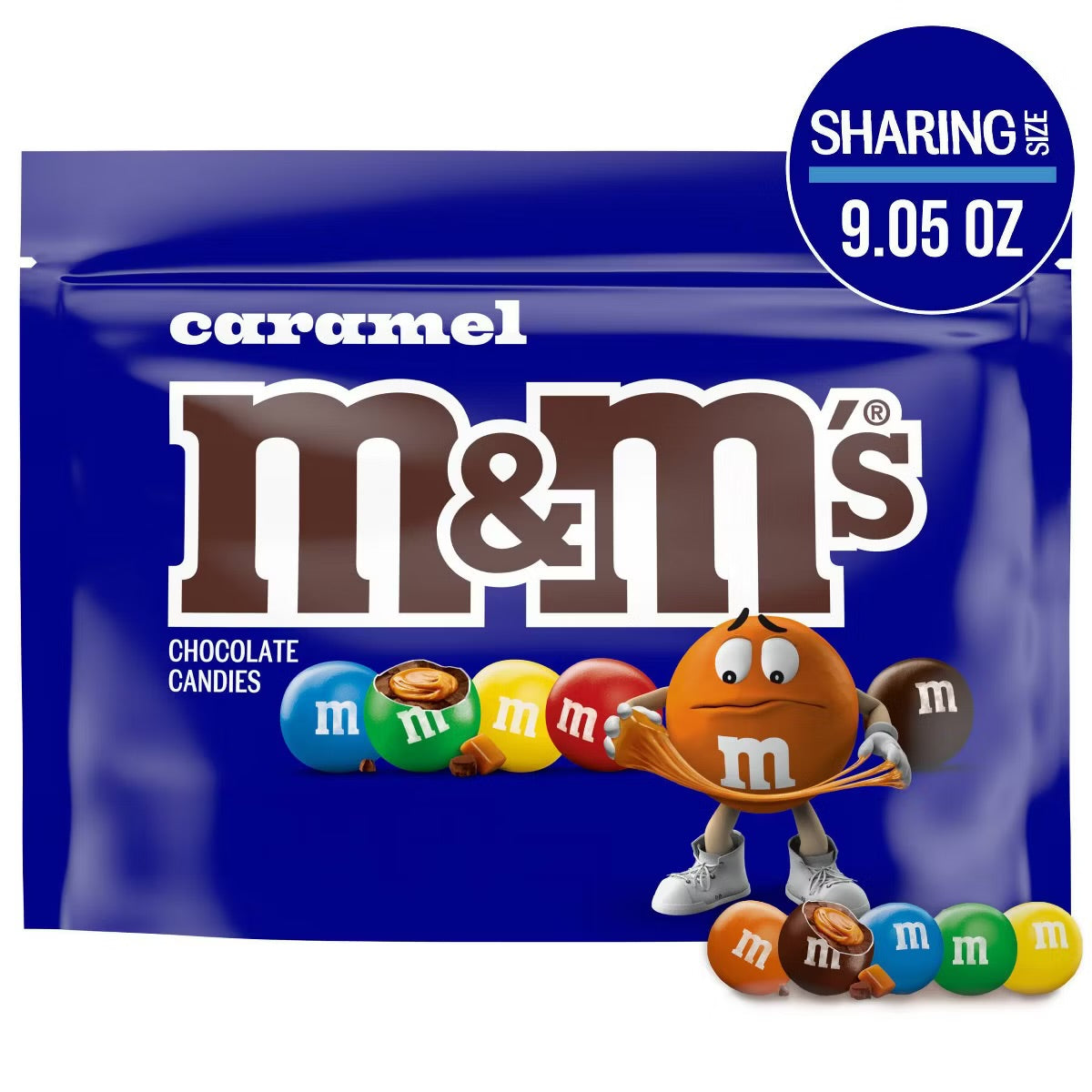 M&M's Sharing Size Caramel Chocolate Candy - 9.05oz