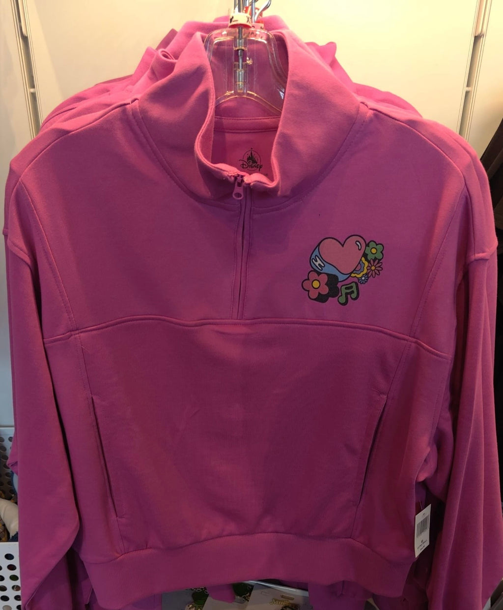 Muppets Quarter Zip Top