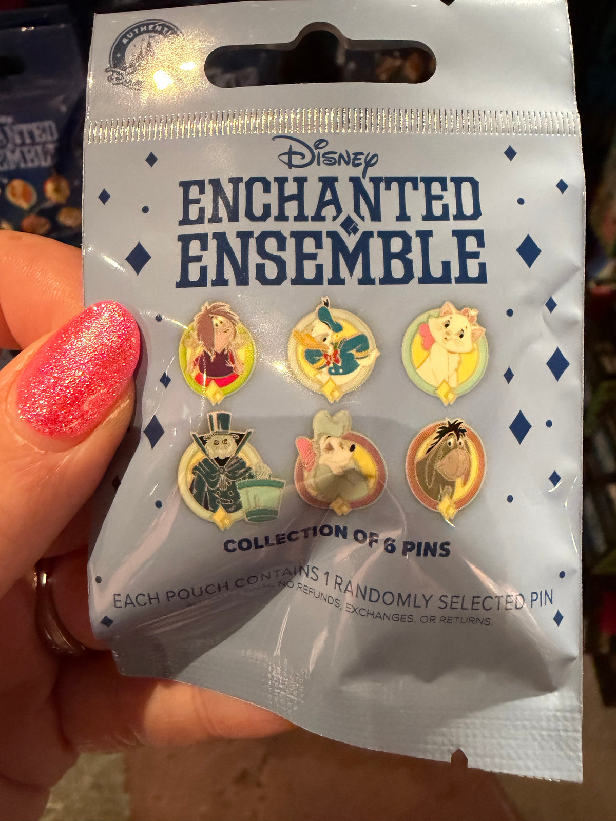 Disney Enchanted Ensemble Mystery Pin Set