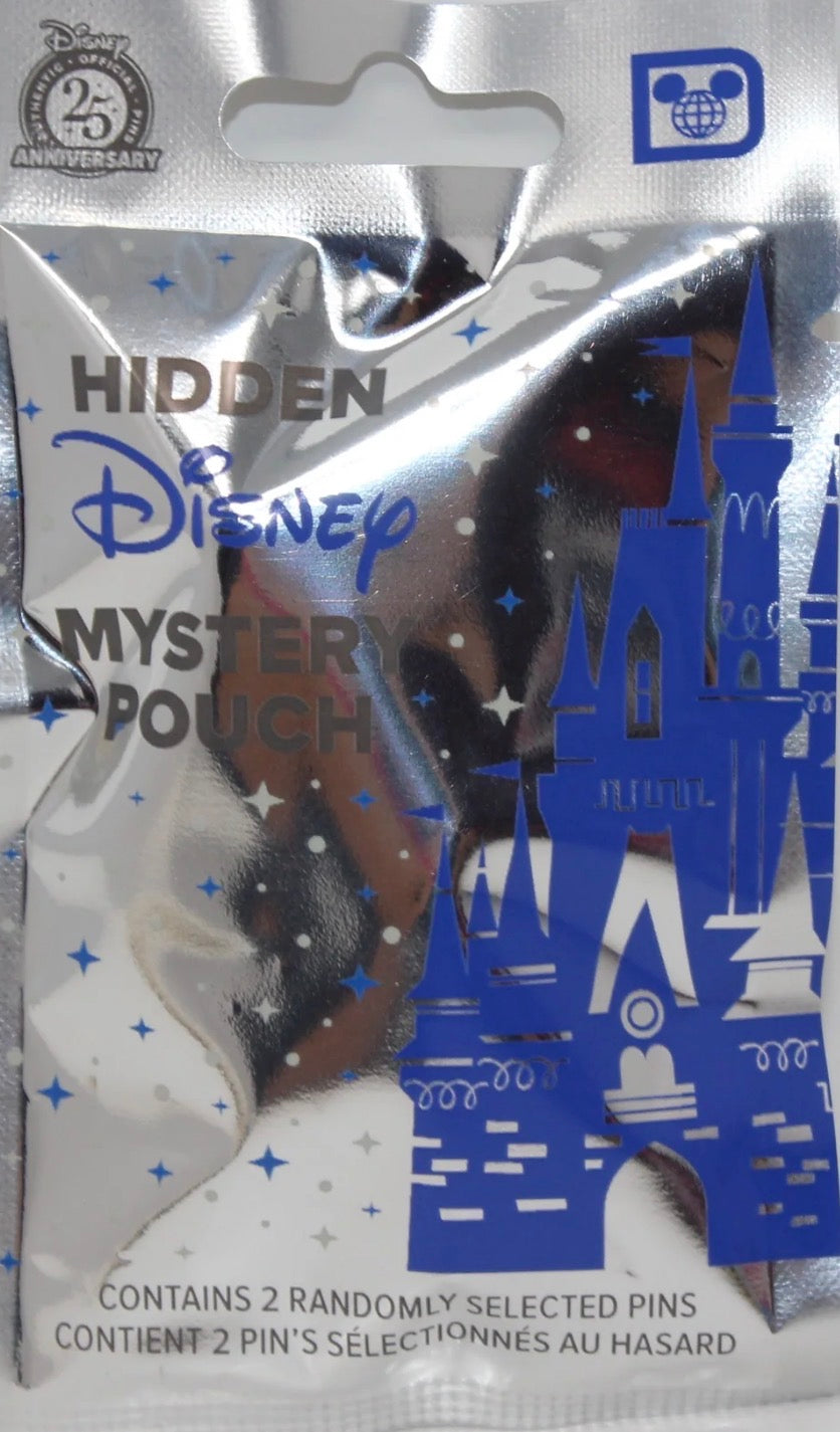 Hidden Disney Mystery Pin Pouch - Blue
