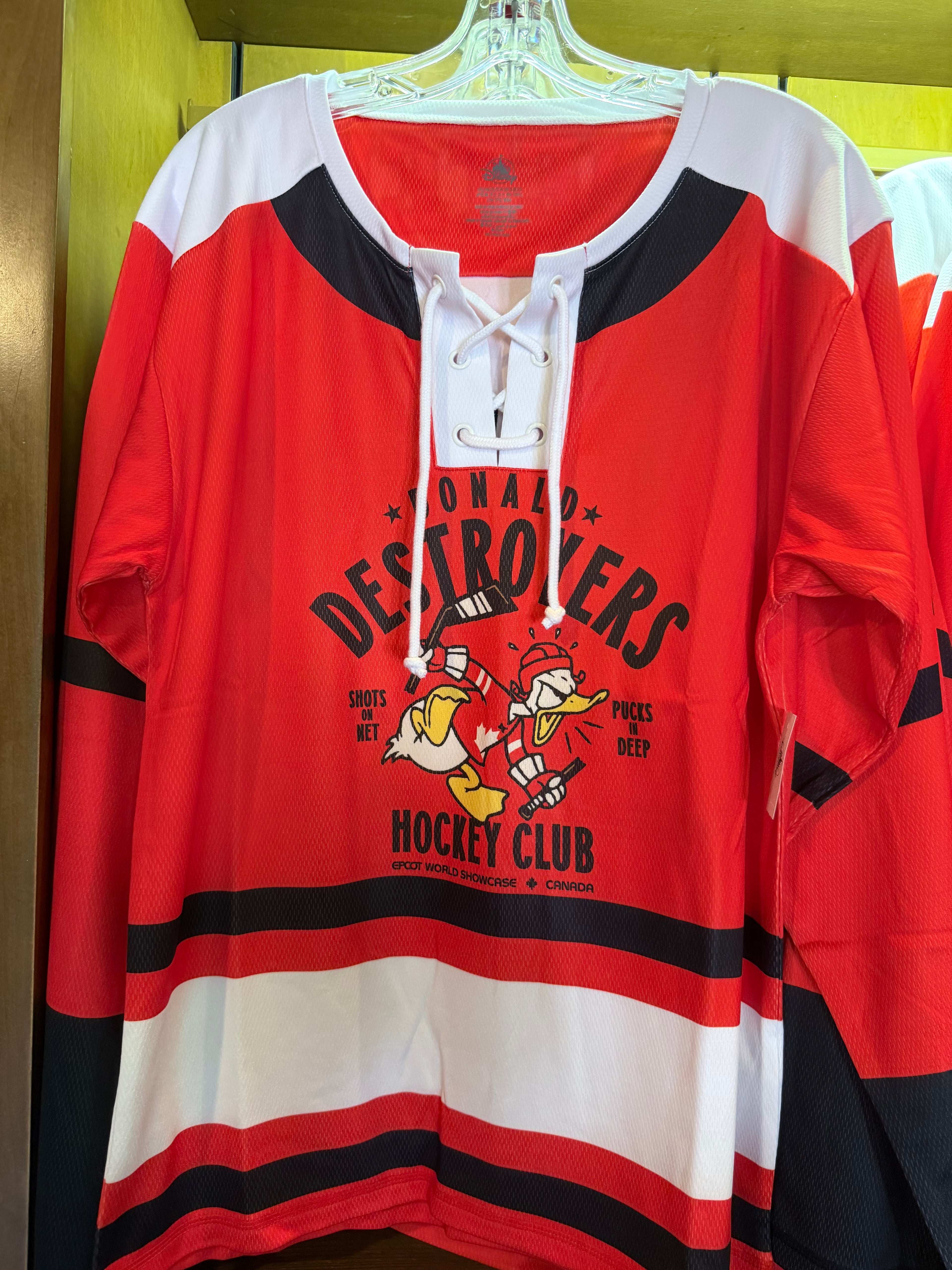 Donald Dark Destroyer Hockey Jersey