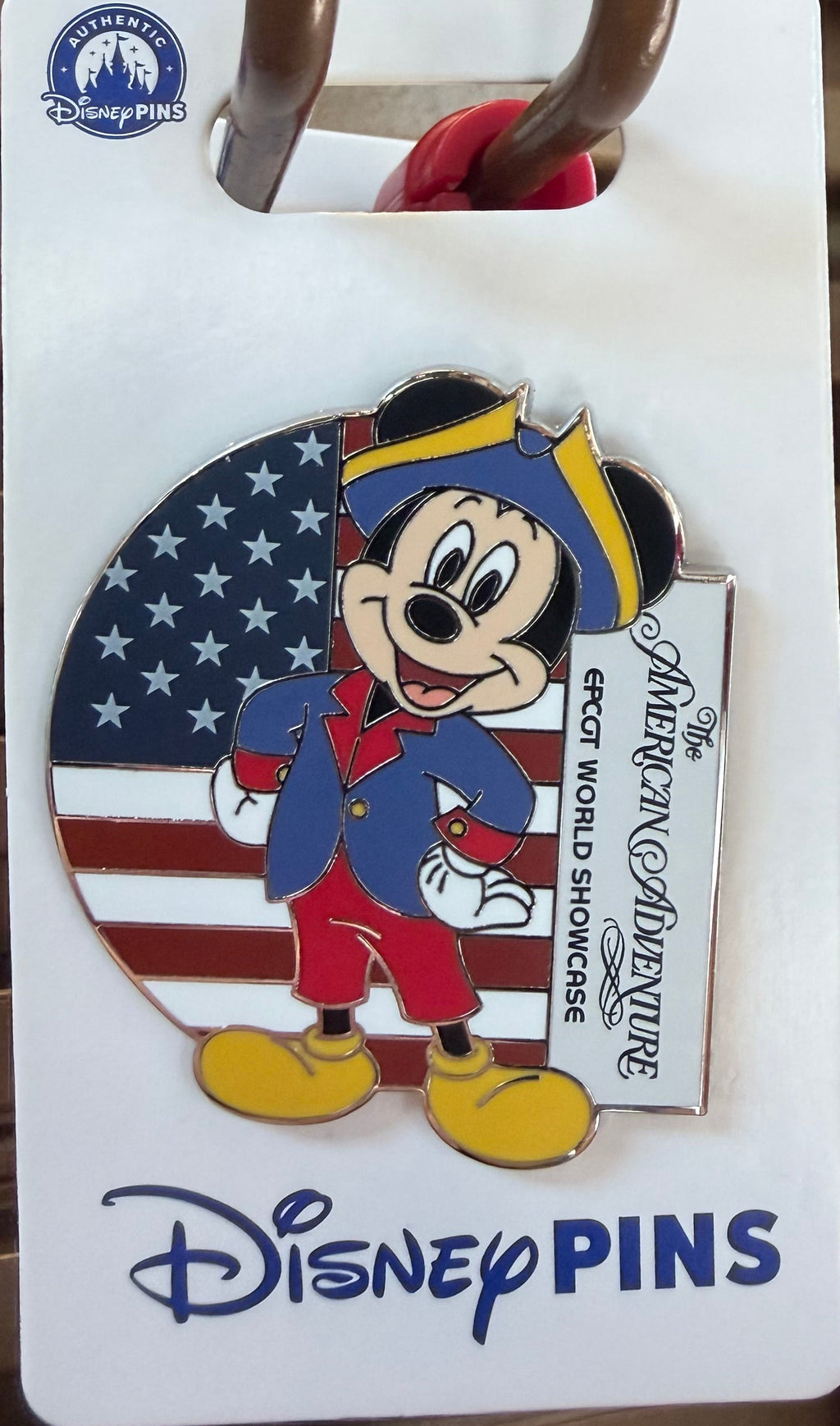 World Showcase Mickey Pins - 11 Countries Available
