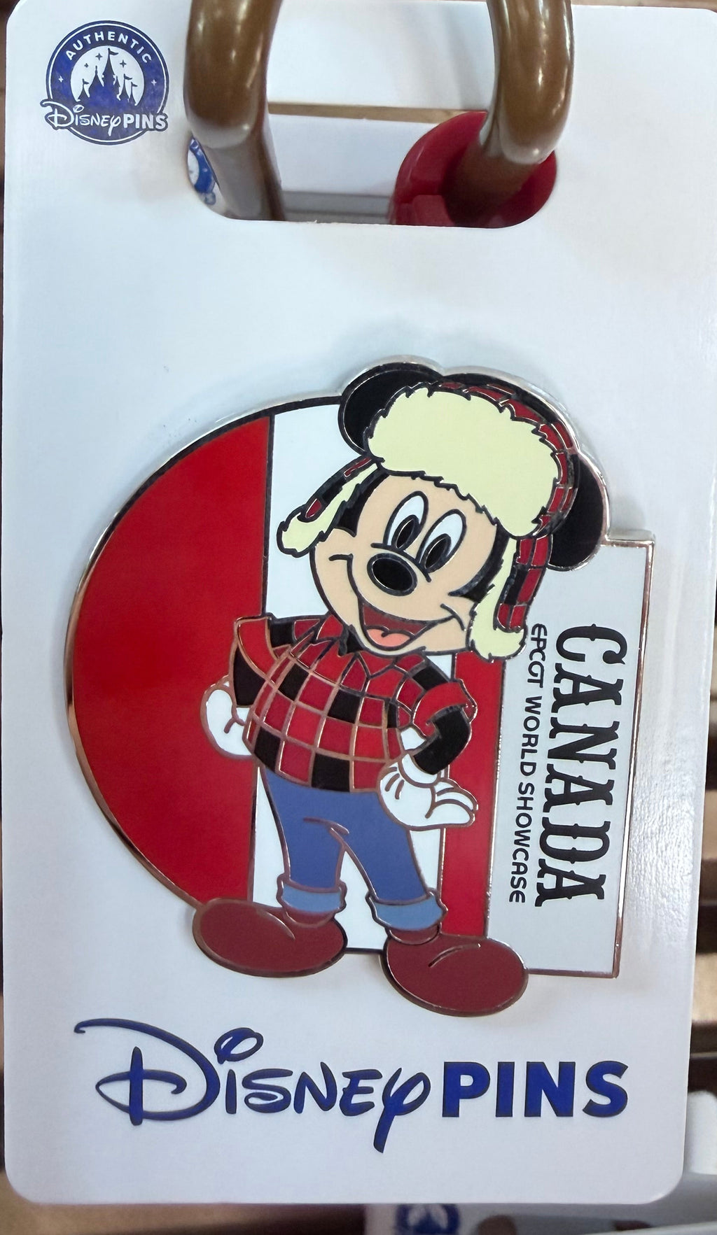 World Showcase Mickey Pins - 11 Countries Available