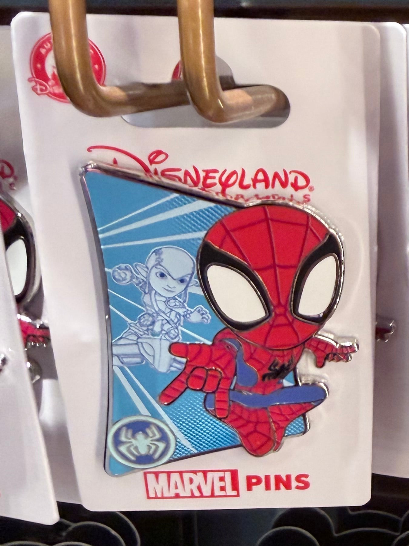 Spider Man Pin - 2 Styles Available