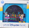 Mickey & Minnie Disneyland 70th Anniversary Grand Finale Jumbo Pin