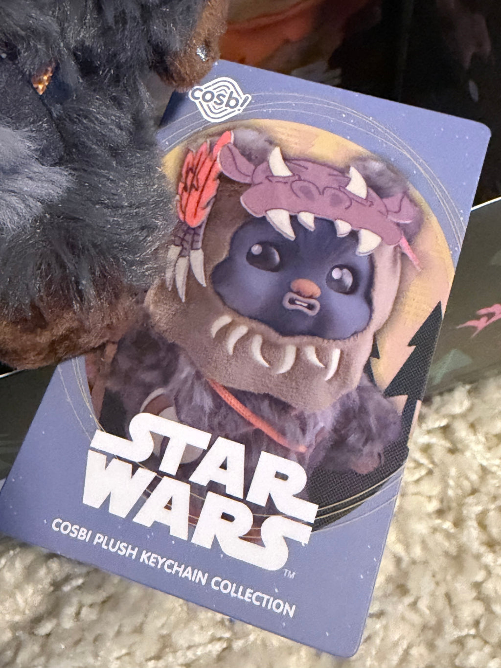 Ewok Cosbi Plush Keychain Series 2 - TEEBO