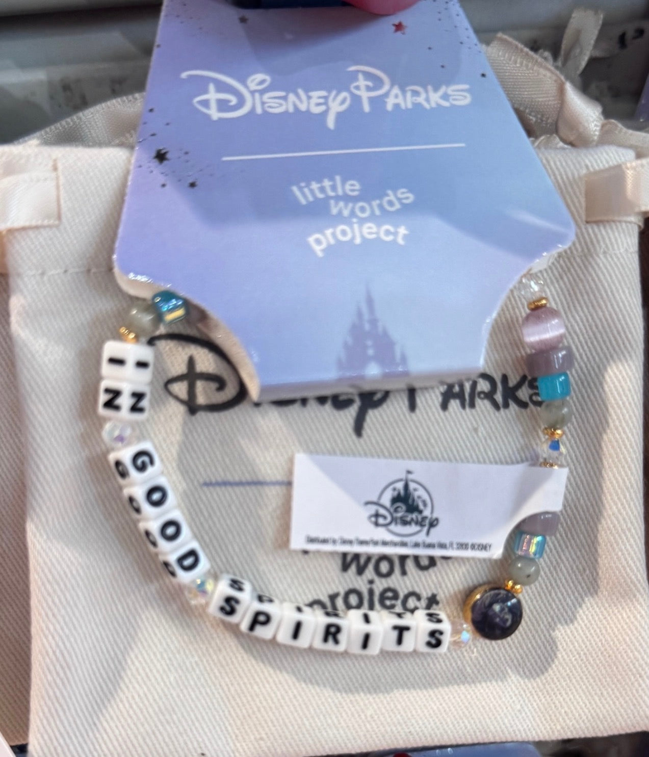 Little Words Project Haunted Mansion - In Good Spirits Bracelet