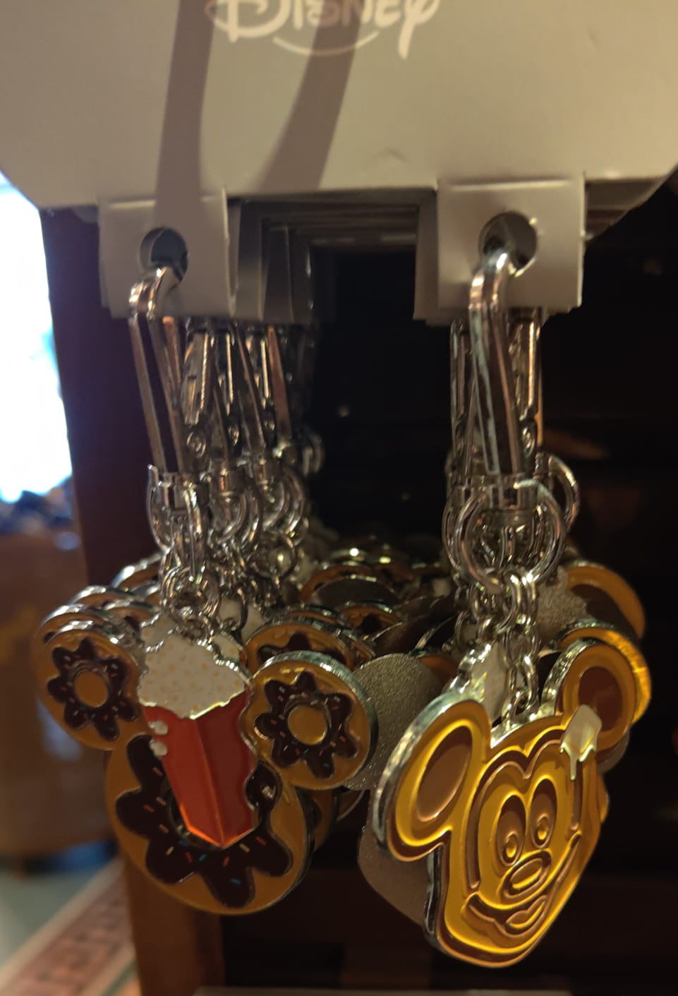 Disney Snacks Keyring
