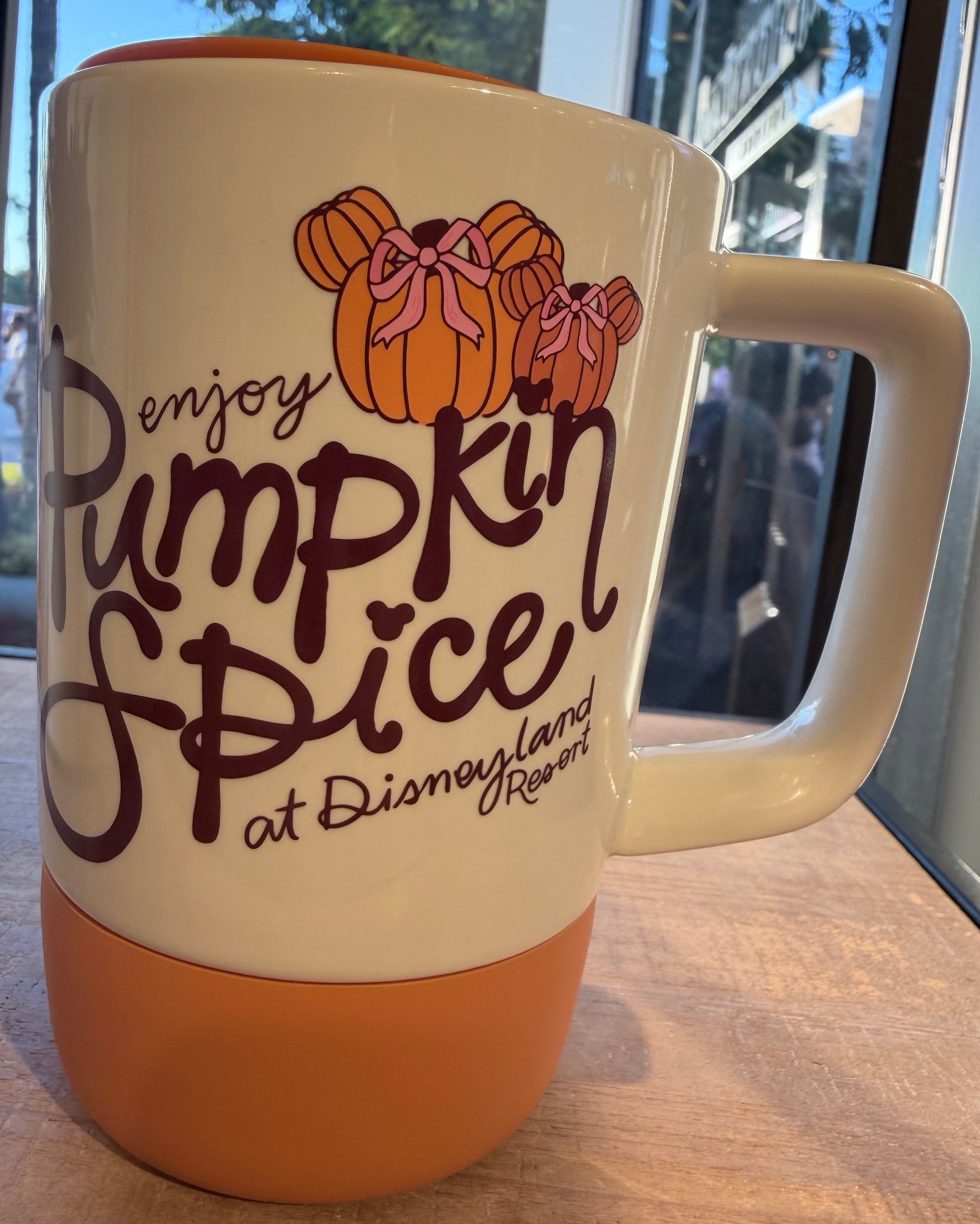 Starbucks Disneyland Resort Pumpkin Spice Mug
