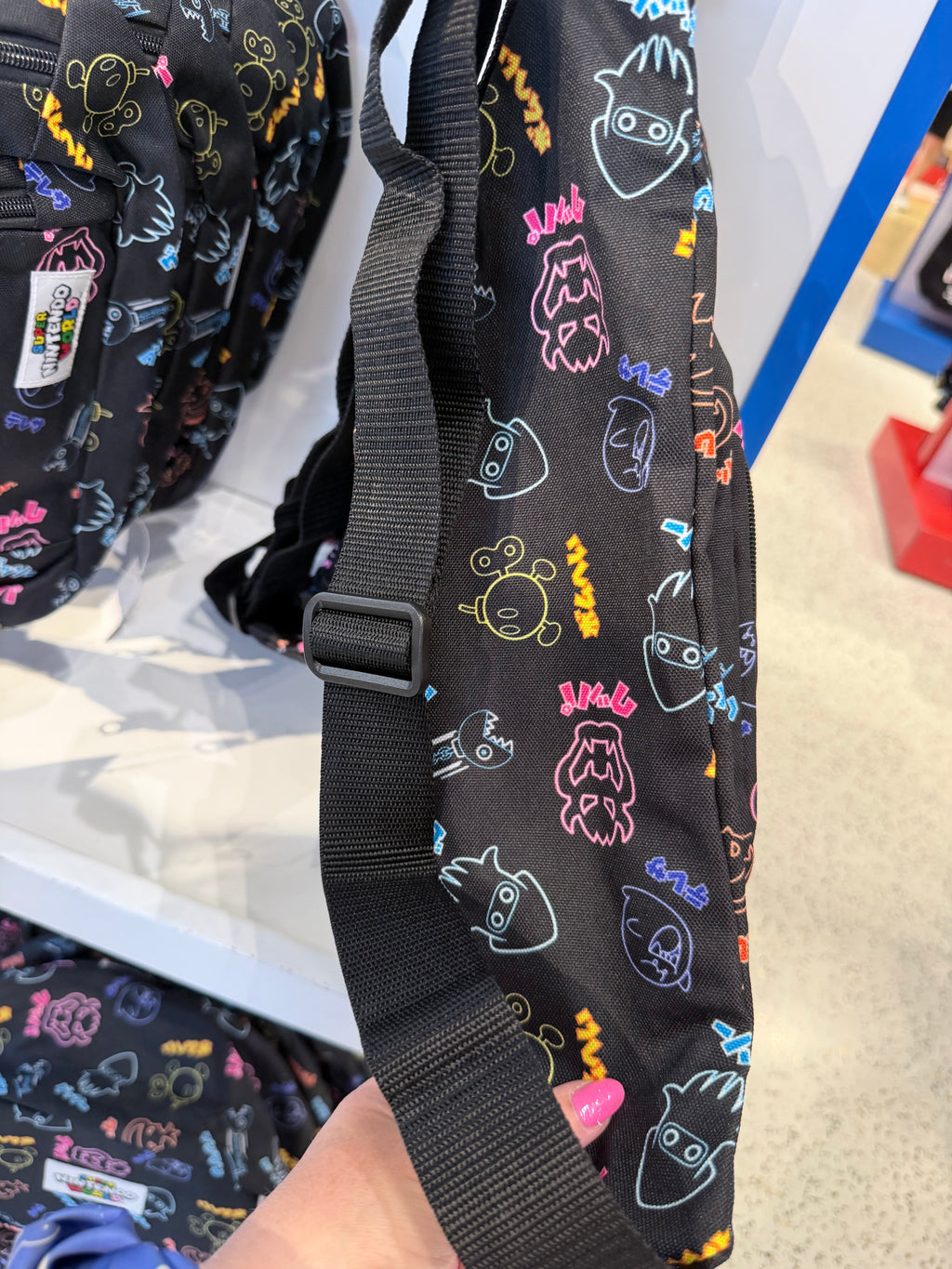 Super Nintendo World Neon Bumbag