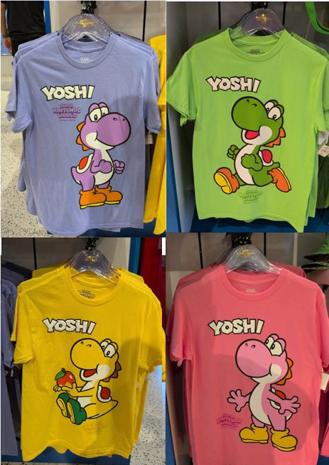 Yoshi Coloured T-shirts